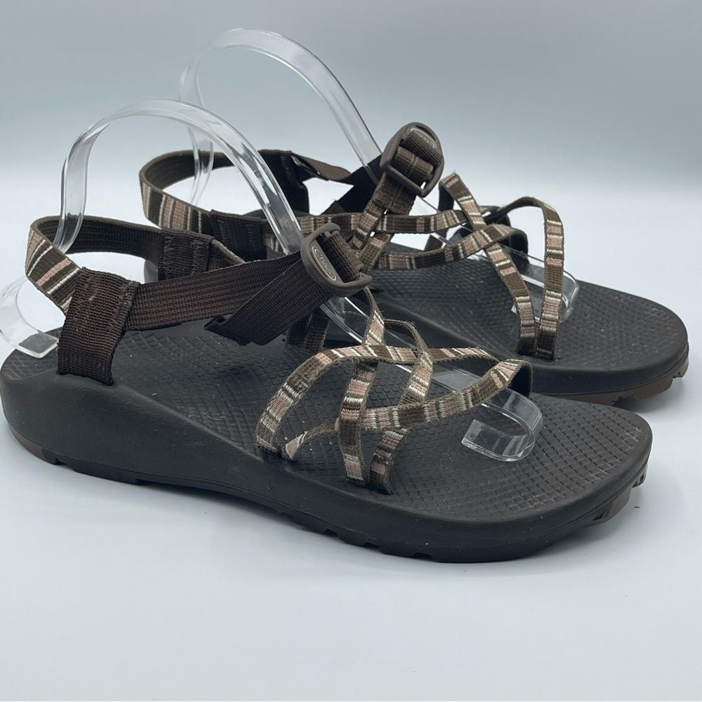 Chaco Z Cloud X2 Women’s Size 10 Brown Outdoors Sport Hiking Sandals Vibram - Picture 3 of 7